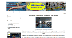 Desktop Screenshot of cumbernauldswim.org